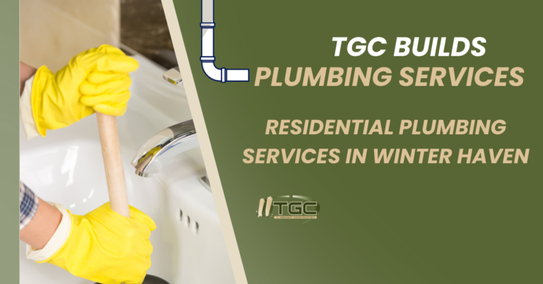 Residential Plumbing Services in Winter Haven