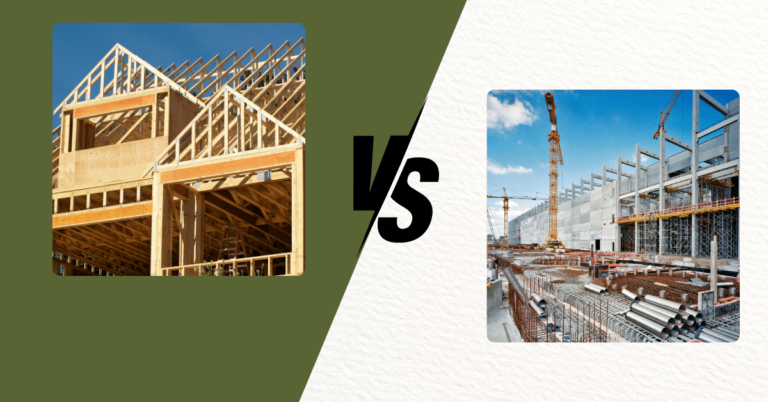 Residential construction VS commercial construction